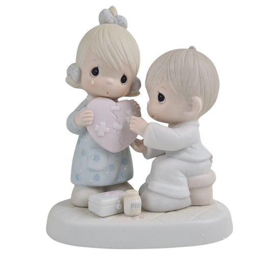 Precious Moments 100080 He's the Healer of Broken Hearts Porcelain Figurine