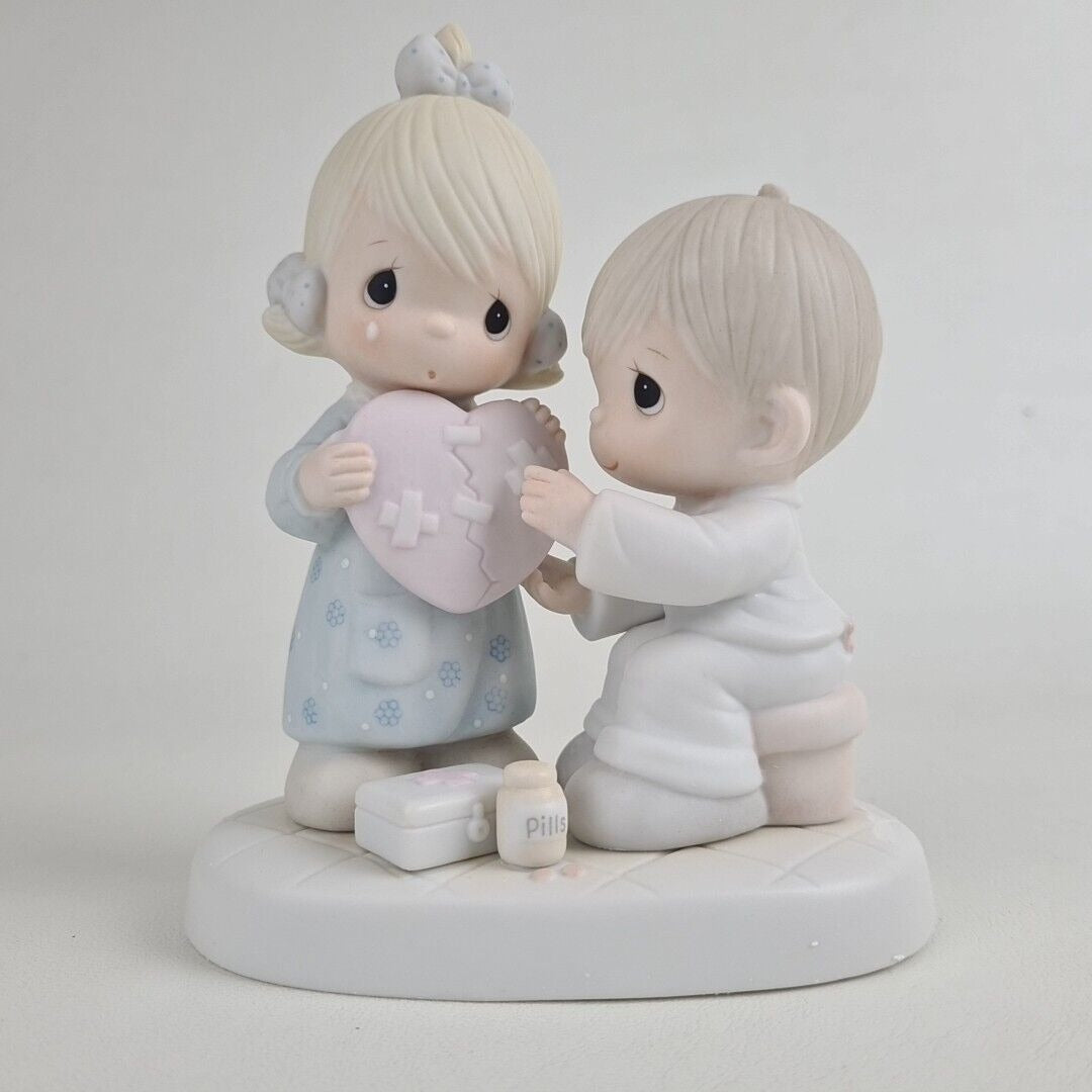 Precious Moments 100080 He's the Healer of Broken Hearts Porcelain Figurine