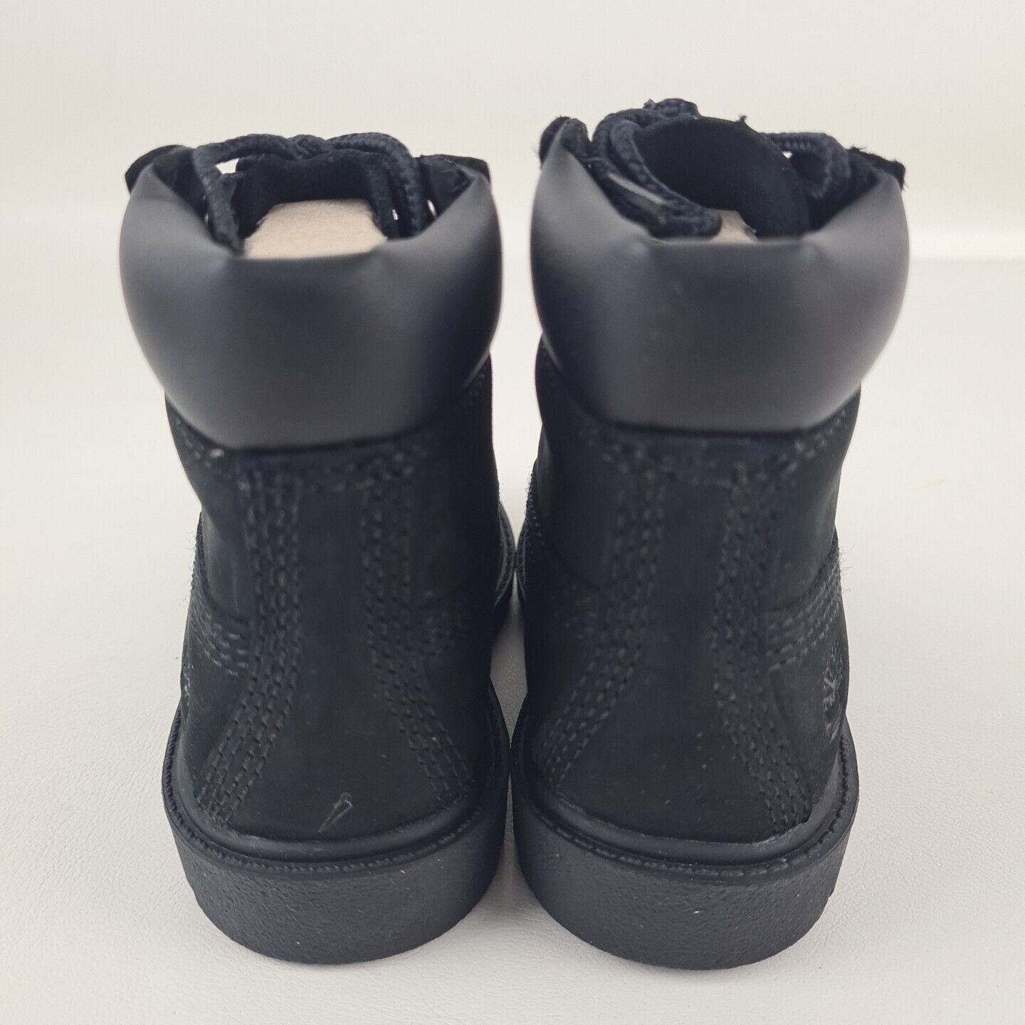 Timberland 6 IN Classic Waterproof Toddler Boots 010810 001 Black Nubuck Sz 5