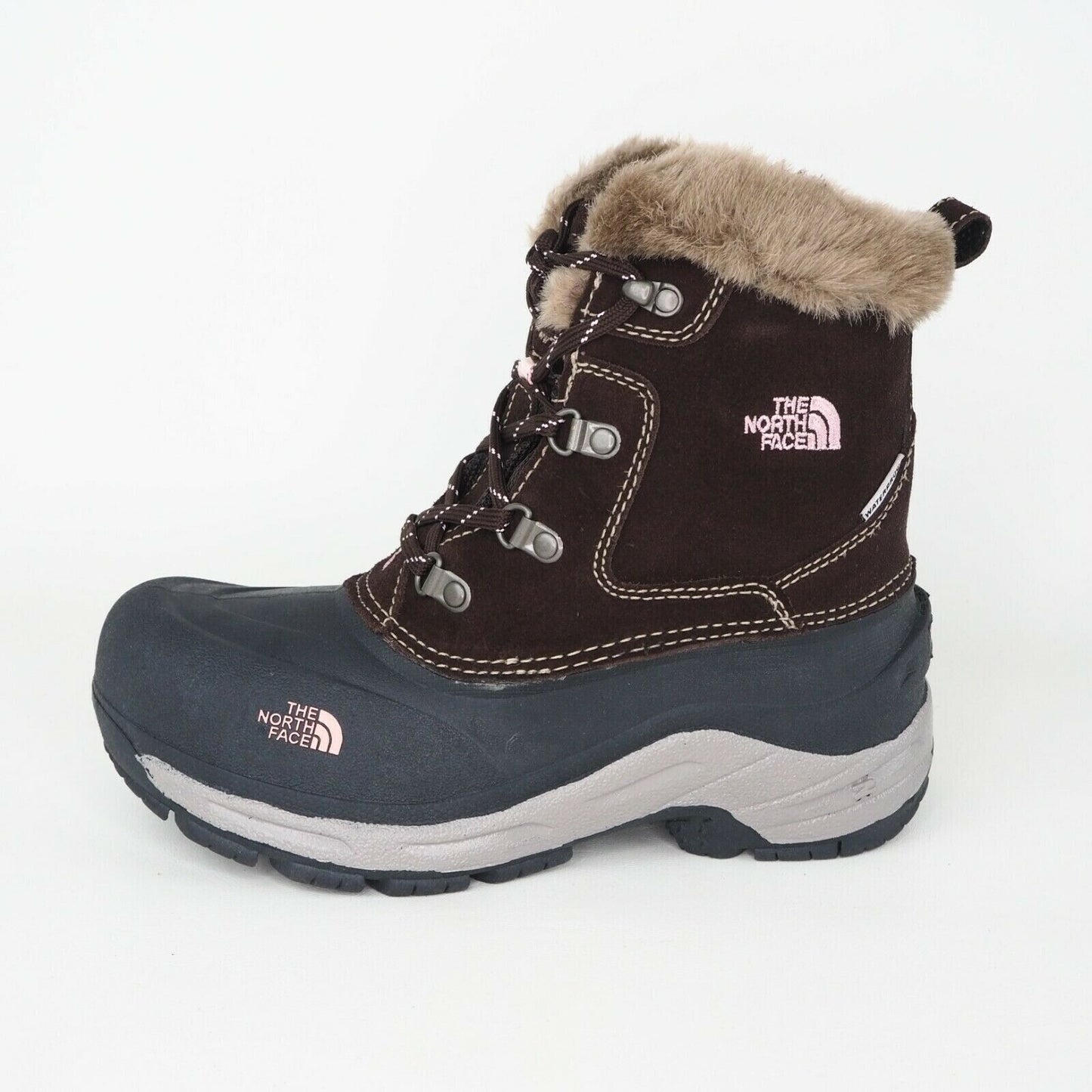 The North Face MCMURDO AV5YC59 Winter Brown Waterproof SZ Girls 4 Y = 5.5 Women