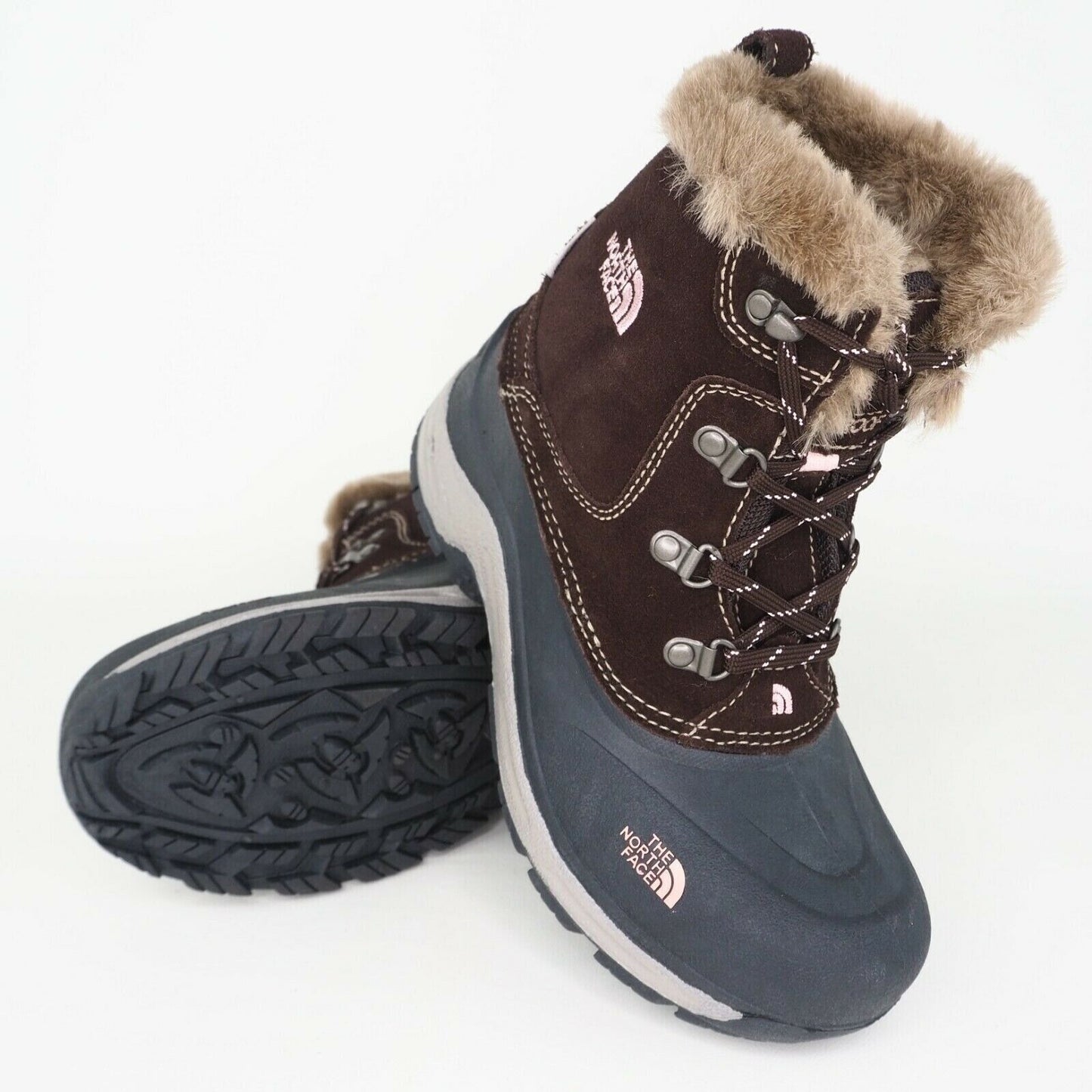 The North Face MCMURDO AV5YC59 Winter Brown Waterproof SZ Girls 4 Y = 5.5 Women