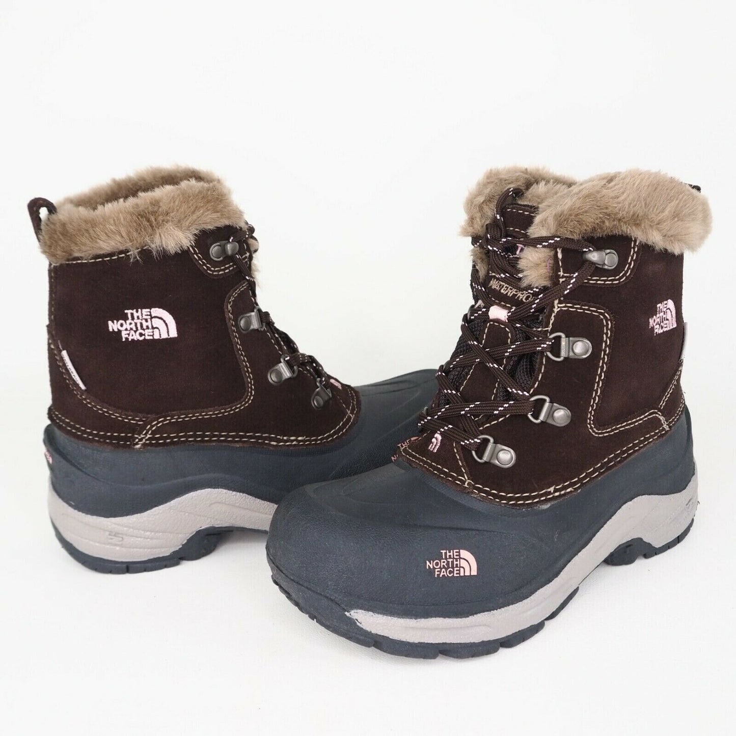 The North Face MCMURDO AV5YC59 Winter Brown Waterproof SZ Girls 4 Y = 5.5 Women