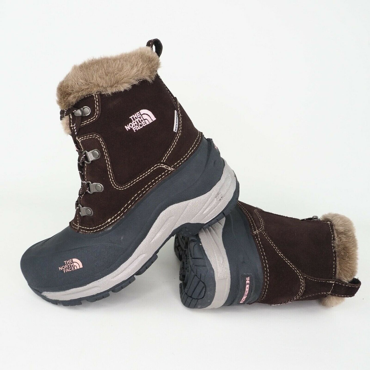 The North Face MCMURDO AV5YC59 Winter Brown Waterproof SZ Girls 4 Y = 5.5 Women