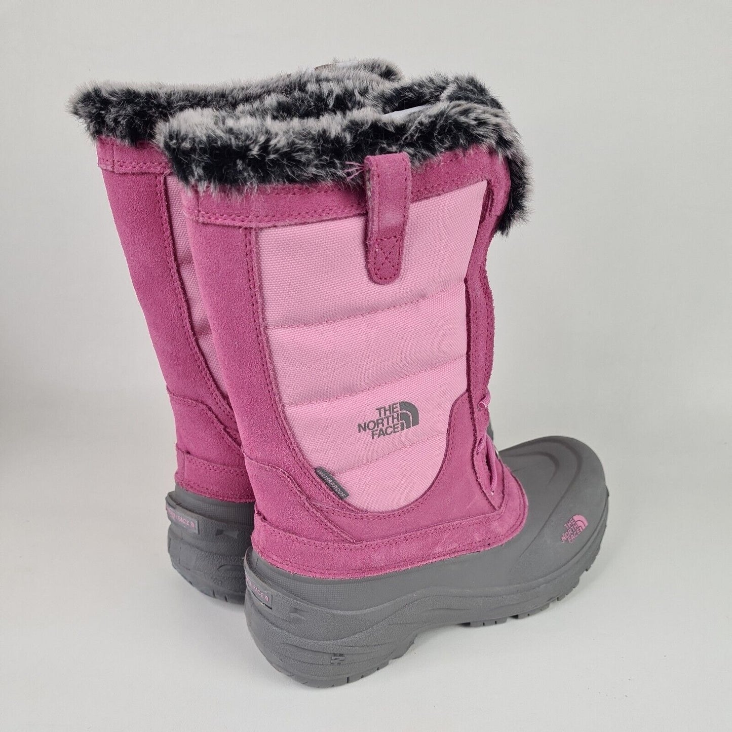 The North Face Shellista Lace Waterproof AYCTR Winter Boot SZ 7 Girls = 8.5 Women