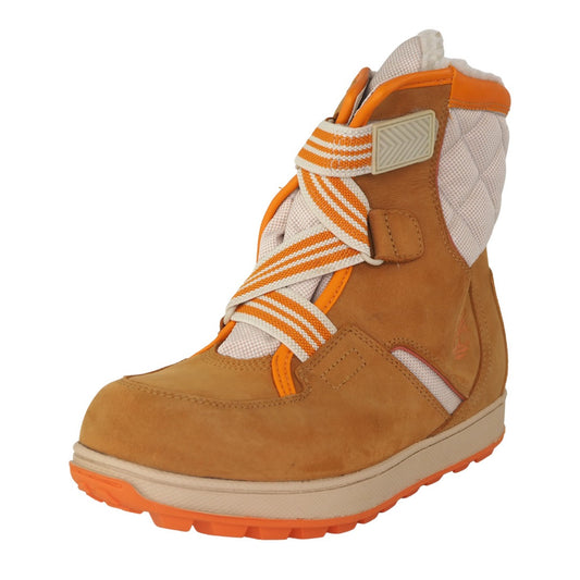 Timberland Snow Stomper XTRM Boys Boots 36949 Outdoors Wheat Leather Hiking Sz 6