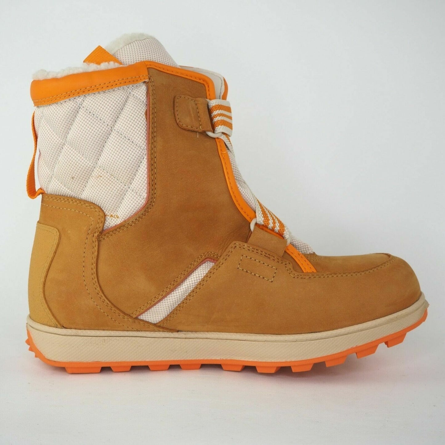 Timberland Snow Stomper XTRM Boys Boots 36949 Outdoors Wheat Leather Hiking Sz 6