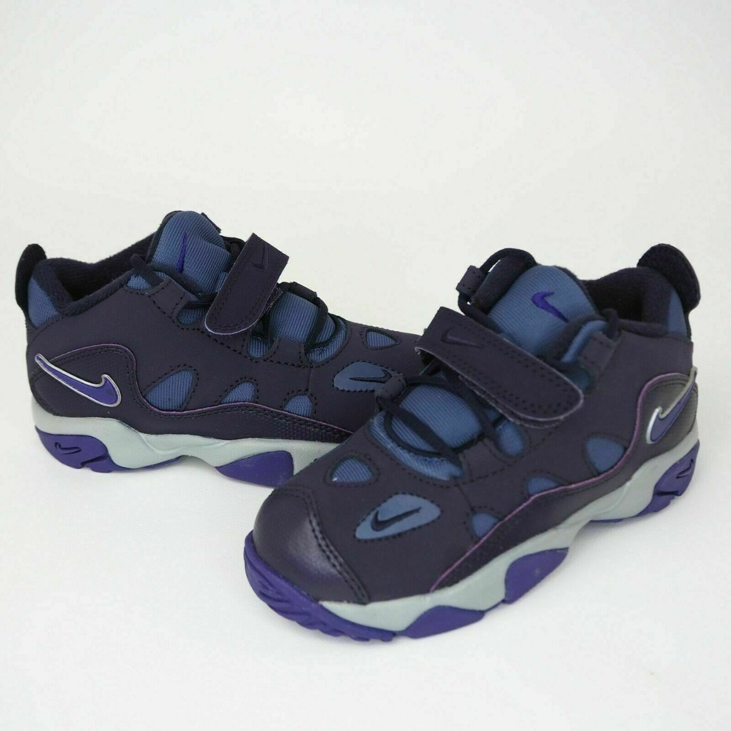 Nike Turf Raider TD 599815 500 Toddler Shoes Purple Blue Sneakers Leather SZ 4.5