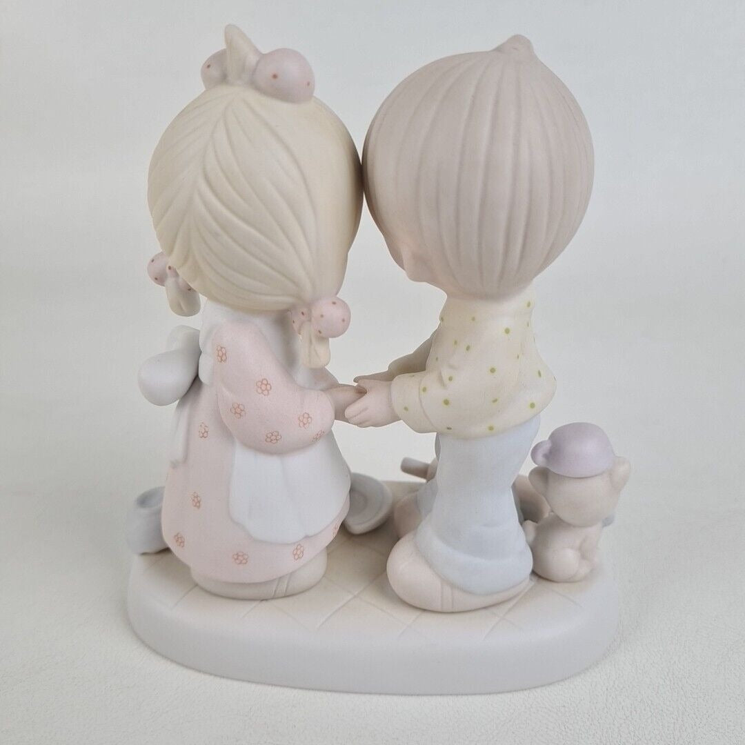 Precious Moments E-9252 Forgiving Is Forgetting Porcelain Figurine Retired