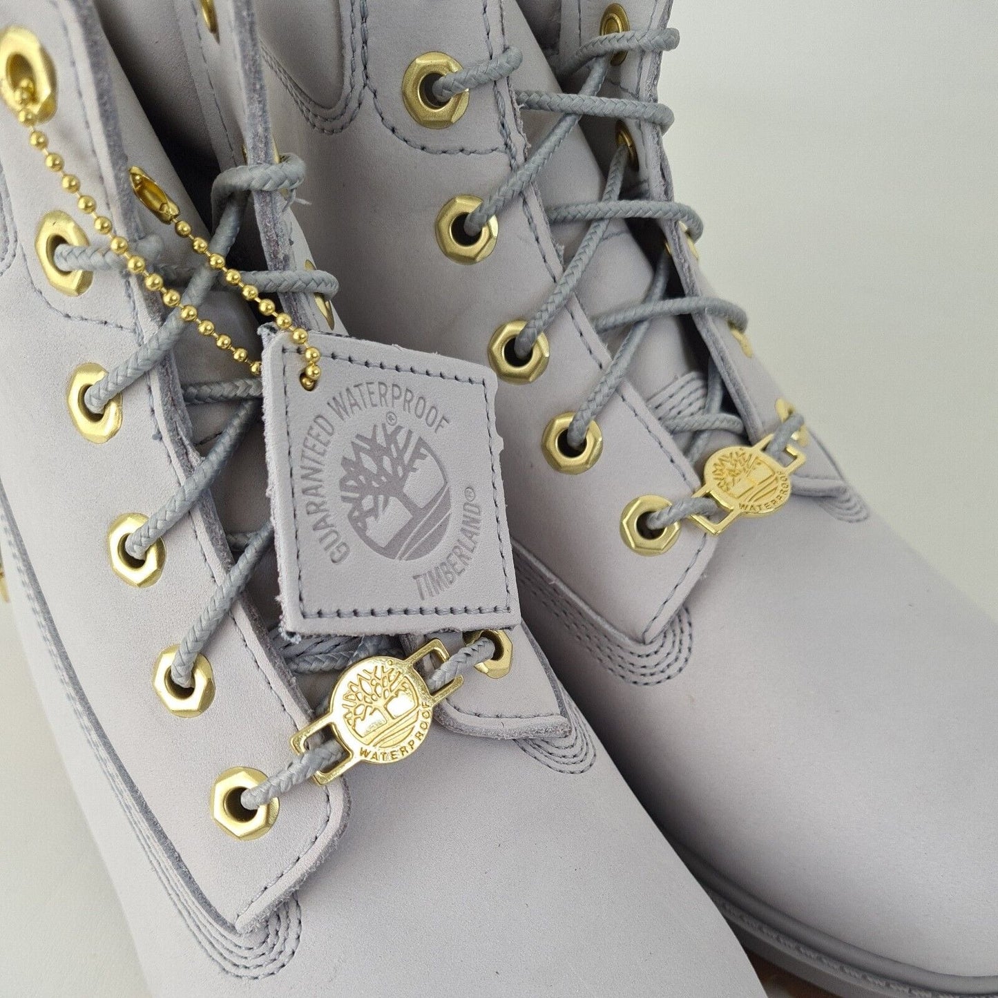 Timberland 6IN PREMIUM Junior Grey 0A43B2 Waterproof Boots Size 6 Y = 7.5 Women