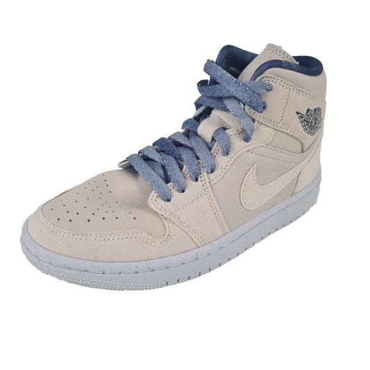 Nike Air Jordan 1 Mid SE Sand Navy DM9126 104 Women's Basketball Sneakers SZ 5.5