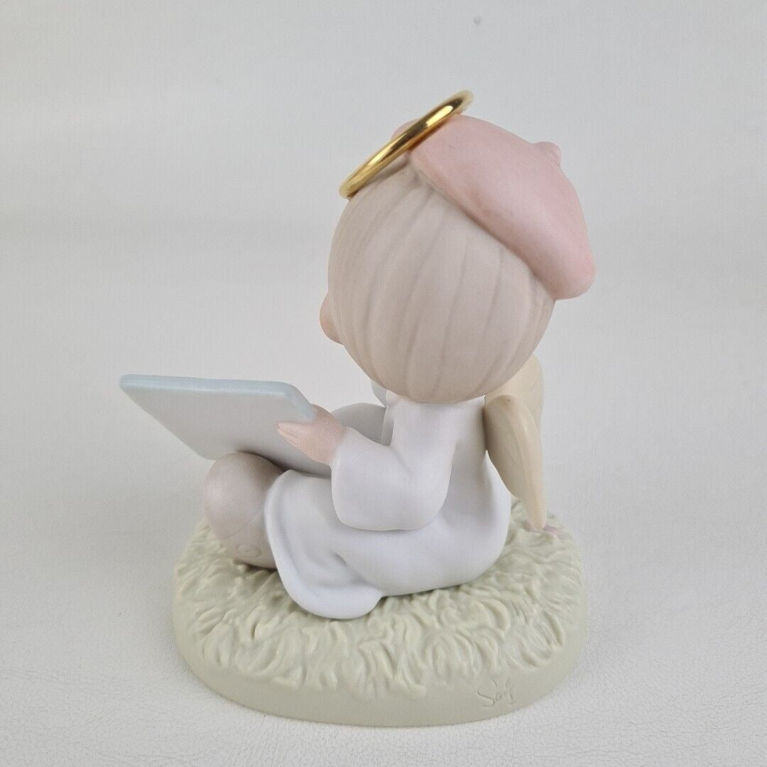 Precious Moments 272558 I Think You're Just Divine Angel Porcelain Figurine