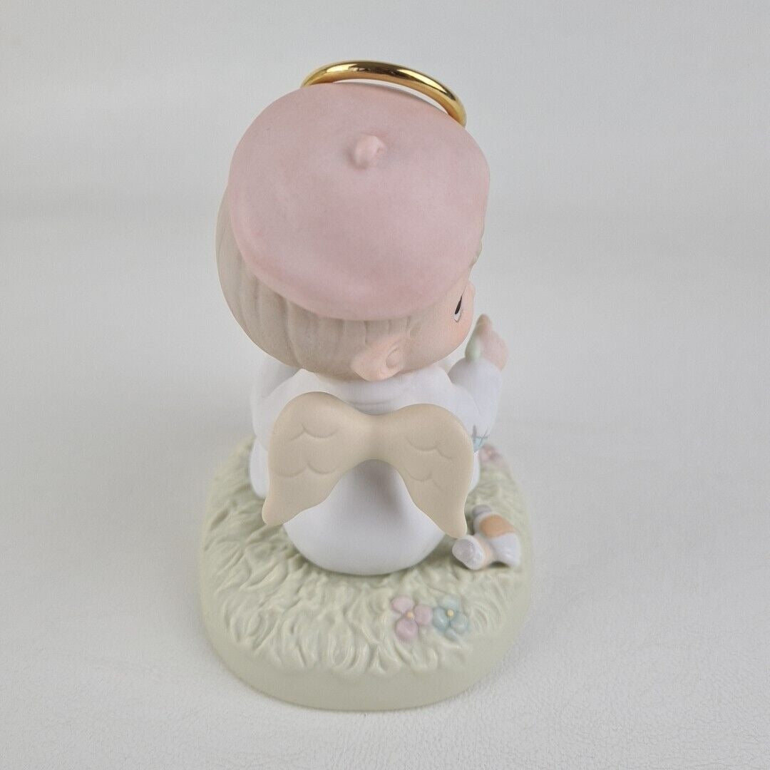 Precious Moments 272558 I Think You're Just Divine Angel Porcelain Figurine