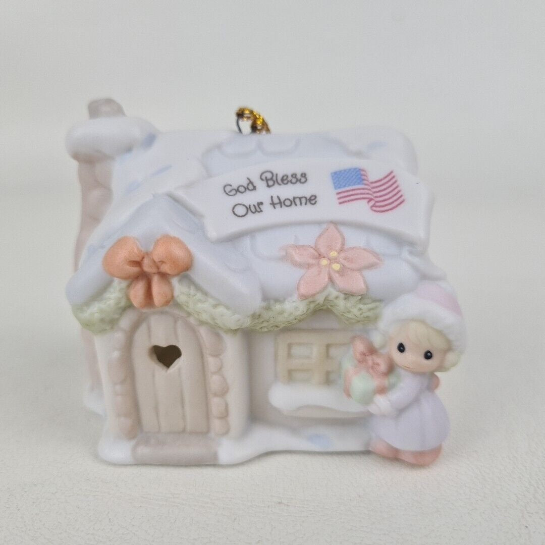 Precious Moments 150231 Sugar Town "God Bless Our House" Christmas Ornament