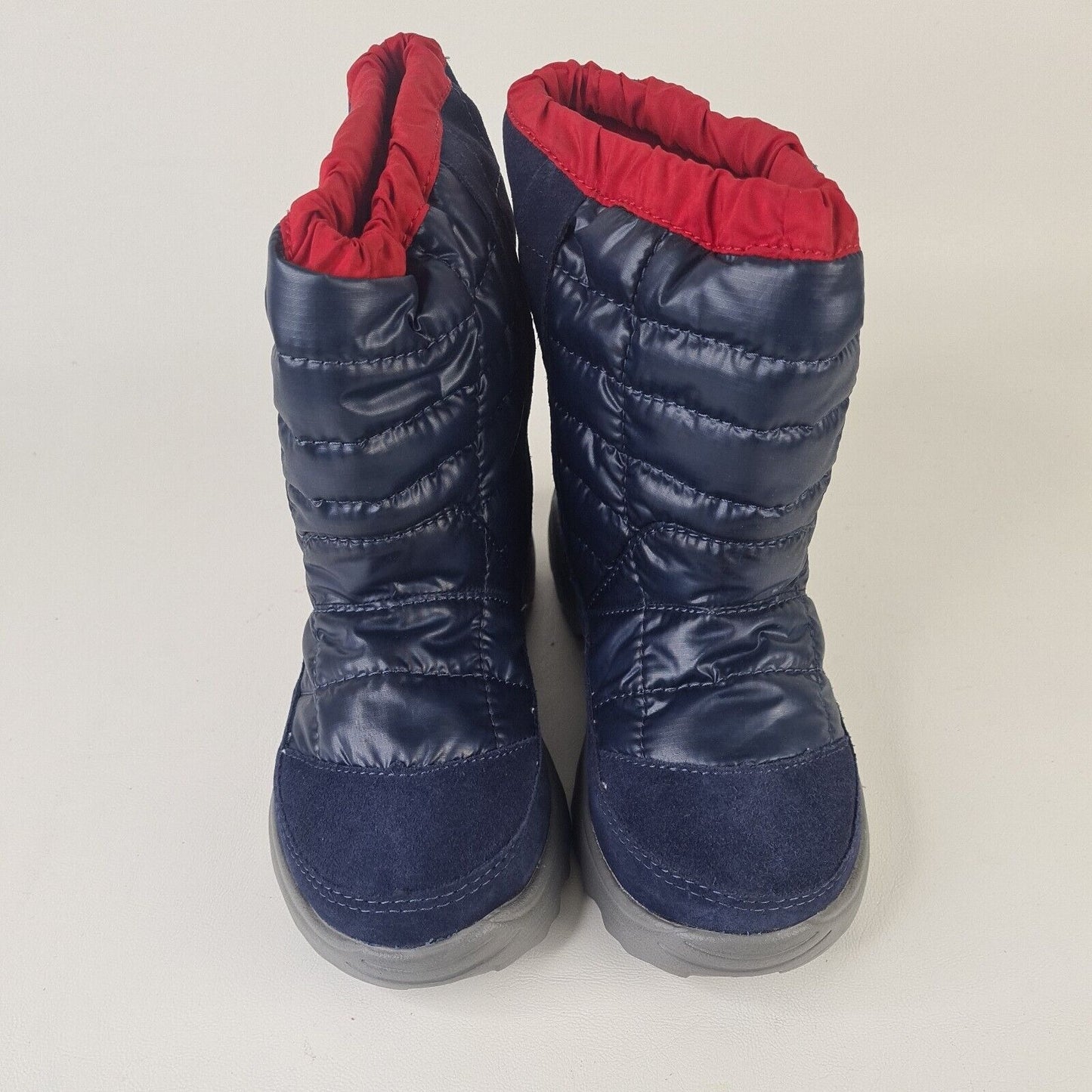 The North Face CXY3F0Z Winter Camp Blue Boots Waterproof Winter Snow Size Boys 6Y