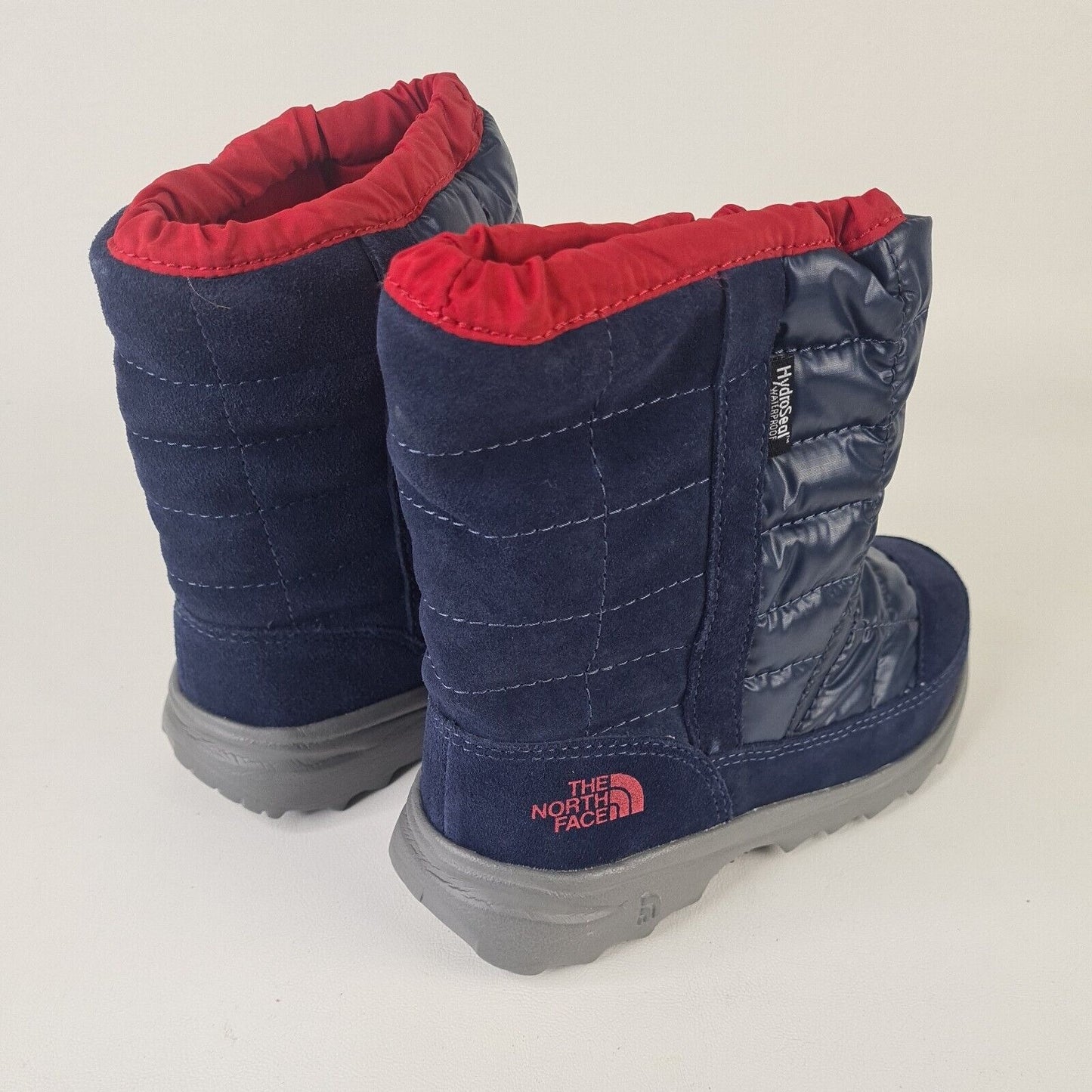 The North Face CXY3F0Z Winter Camp Blue Boots Waterproof Winter Snow Size Boys 6Y