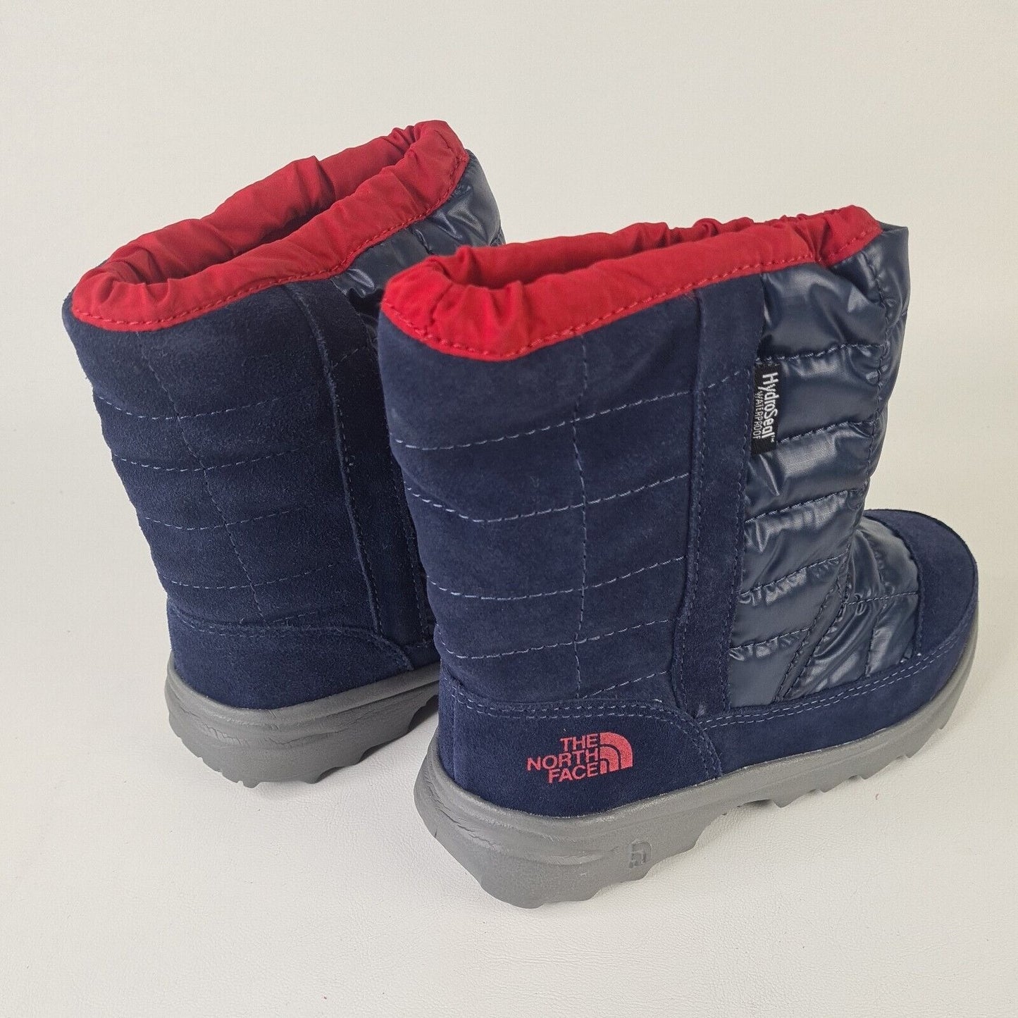 The North Face CXY3F0Z Winter Camp Blue Boots Waterproof Winter Snow Size Boys 6Y