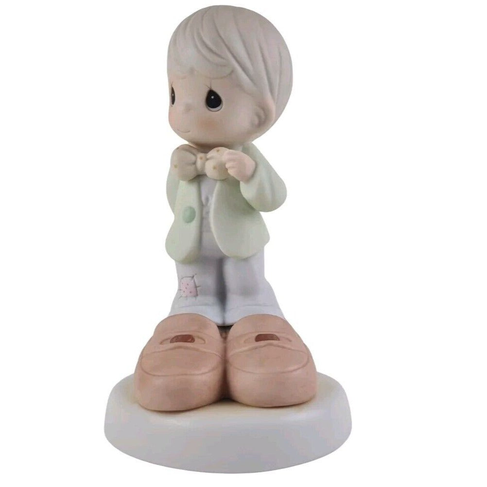 Precious Moments 532061 Who's Gonna Fill Your Shoes Porcelain Figurine Vintage