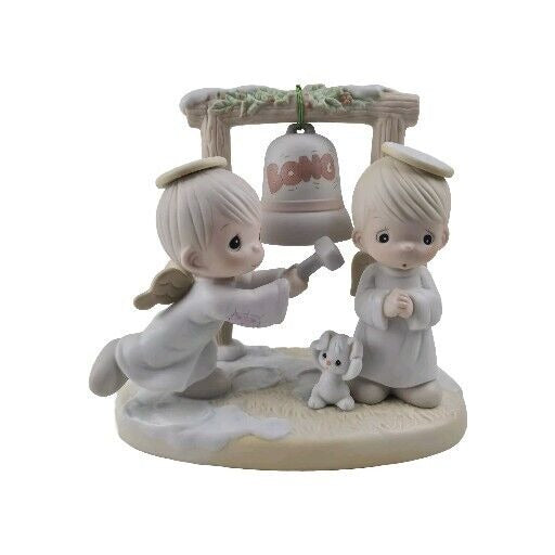 Enesco Precious Moments "Ring Those Christmas Bells" 525898 1992 Figurine