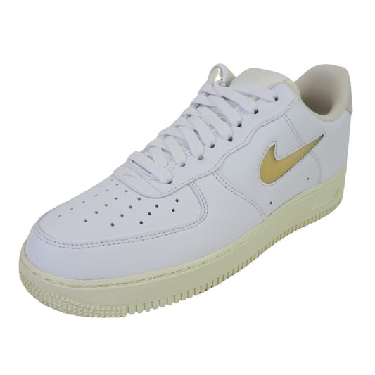 Nike Air Force 1 Low 07 LX White Sneakers Leather DC8894 100 Vanilla Men Size 9