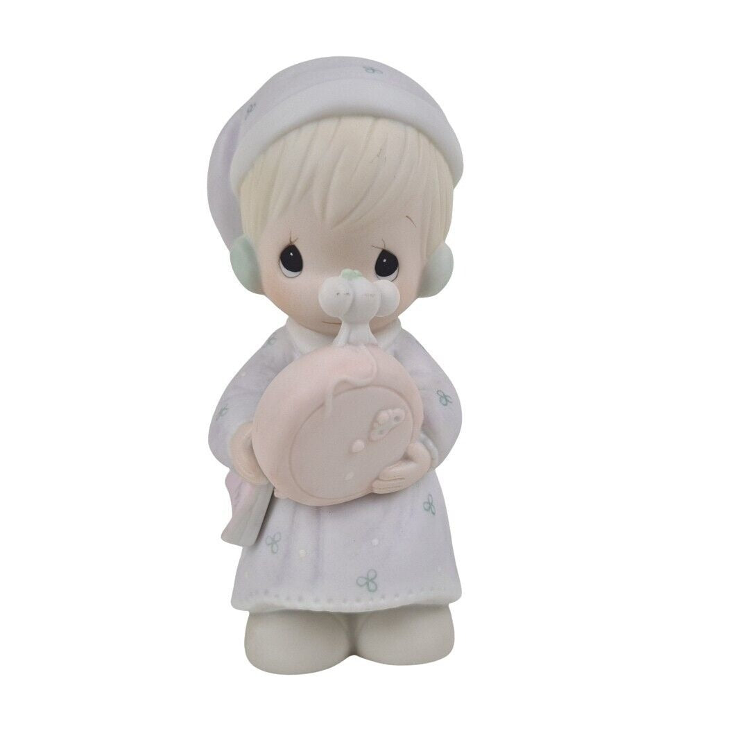 Precious Moments 115339 TIME TO WISH YOU A MERRY CHRISTMAS Special Figurine