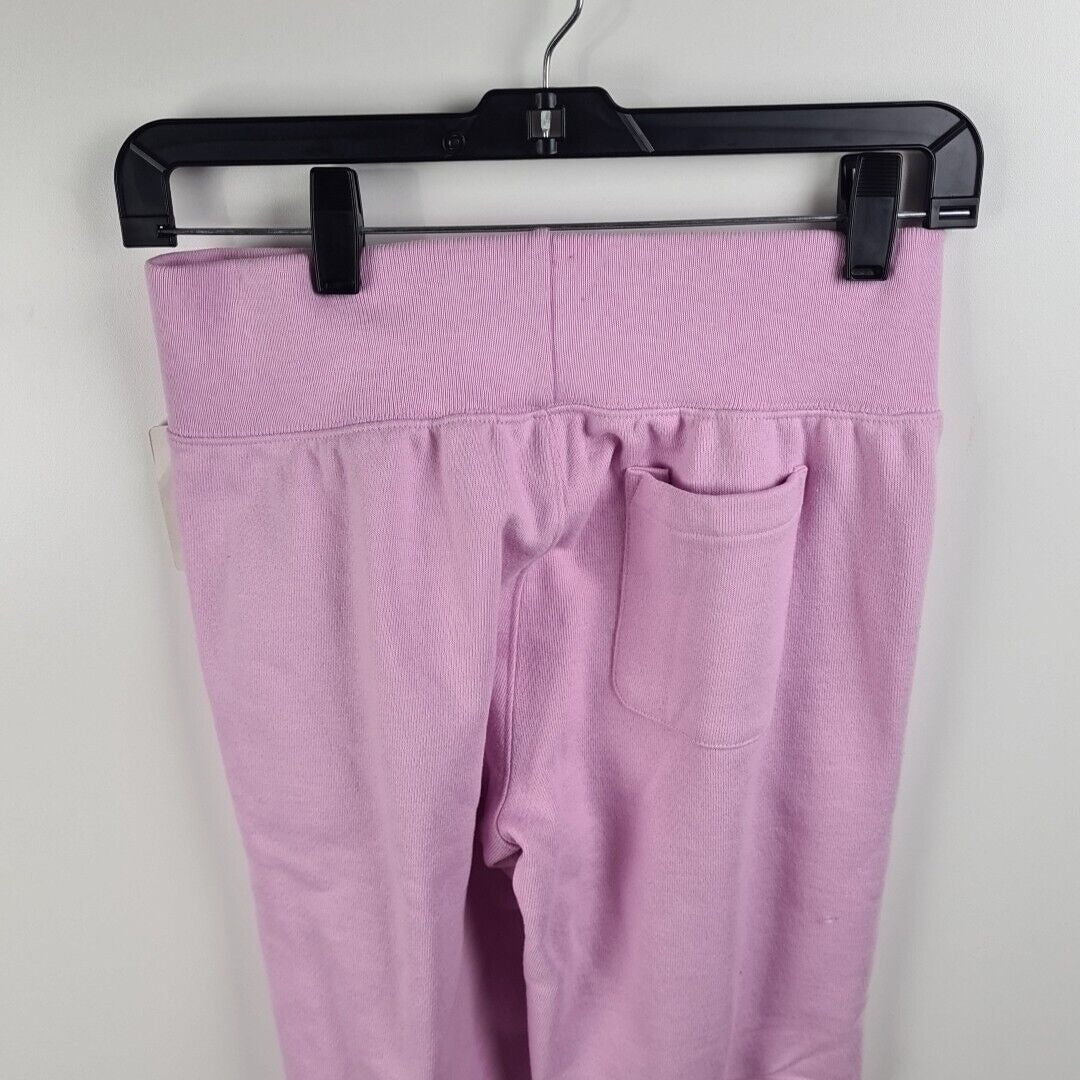 Champion Y08081 Women Pink Reverse Weave Fleece Joggers Sweatpants Size L