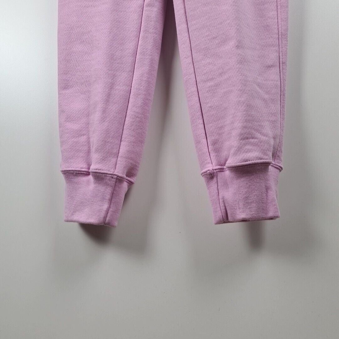 Champion Y08081 Women Pink Reverse Weave Fleece Joggers Sweatpants Size L