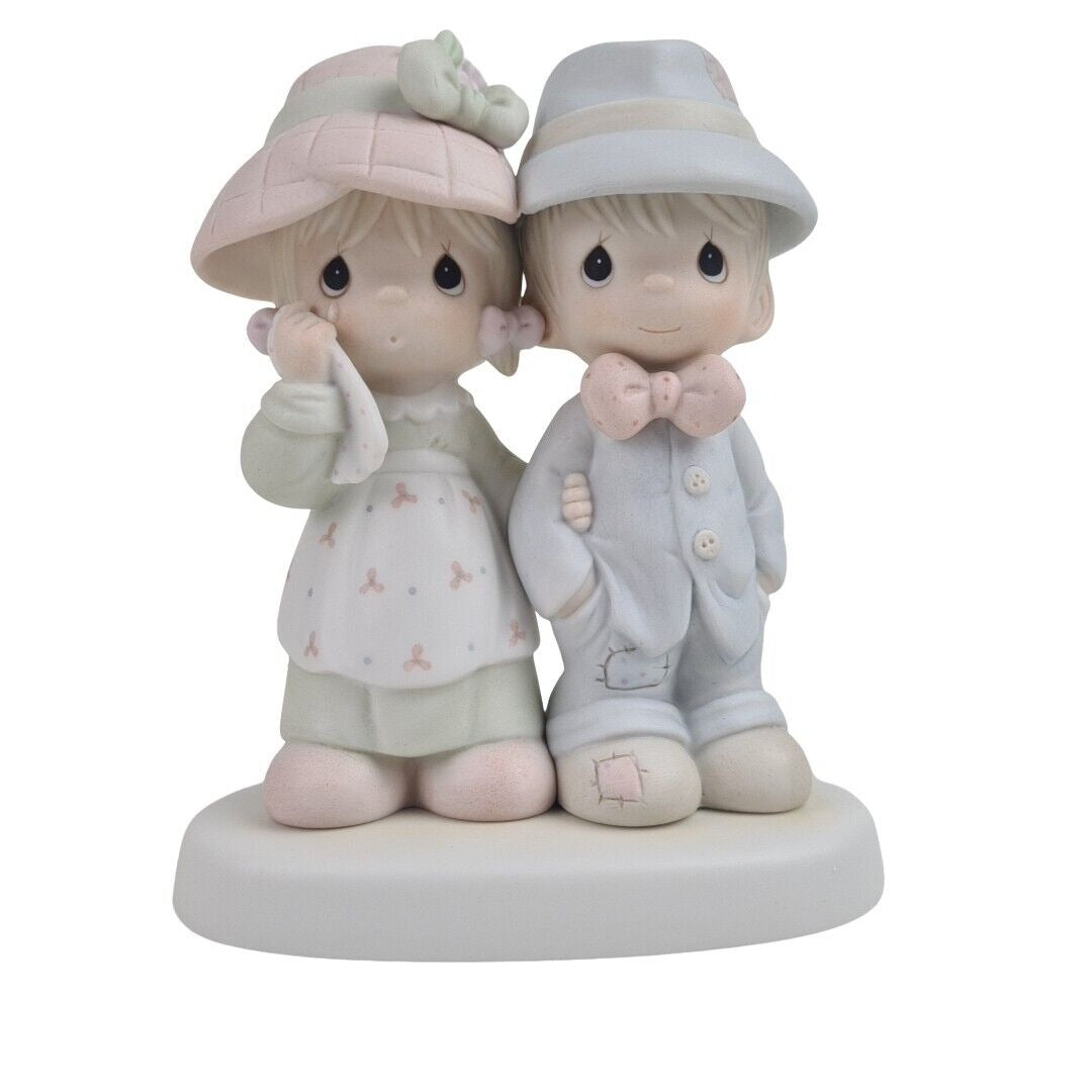 Precious Moments 100498 God Bless Our Family Collectible Porcelain Figure