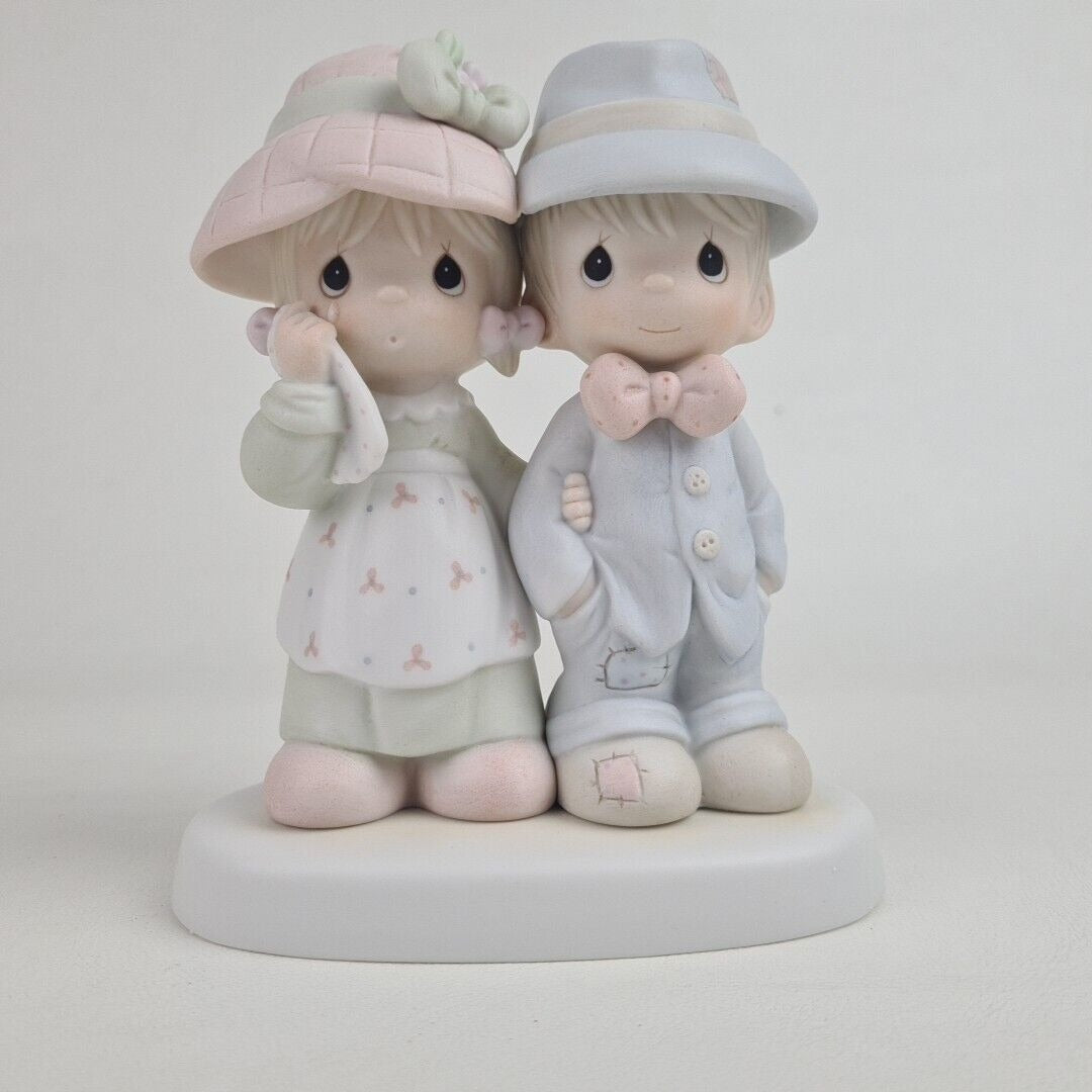 Precious Moments 100498 God Bless Our Family Collectible Porcelain Figure