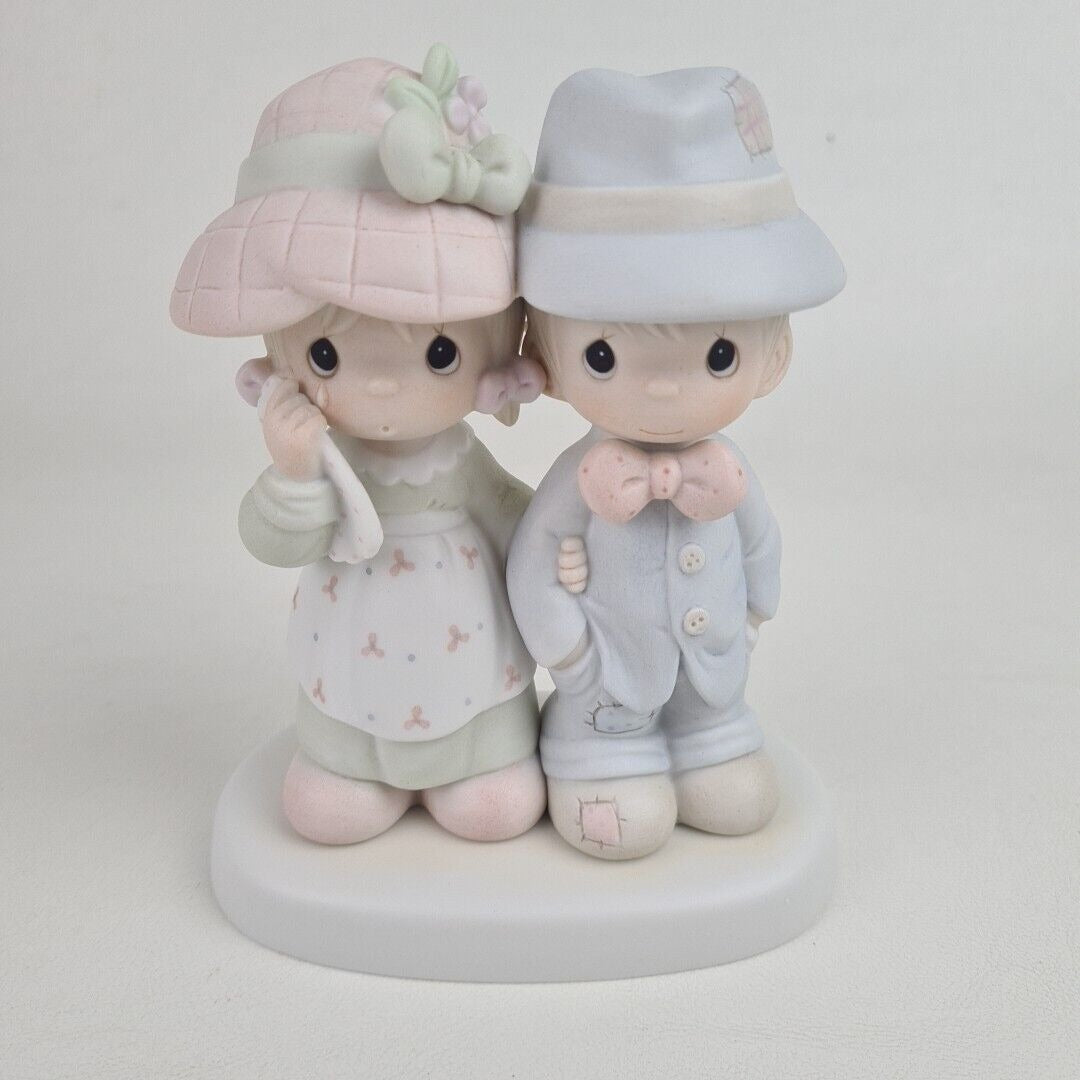 Precious Moments 100498 God Bless Our Family Collectible Porcelain Figure