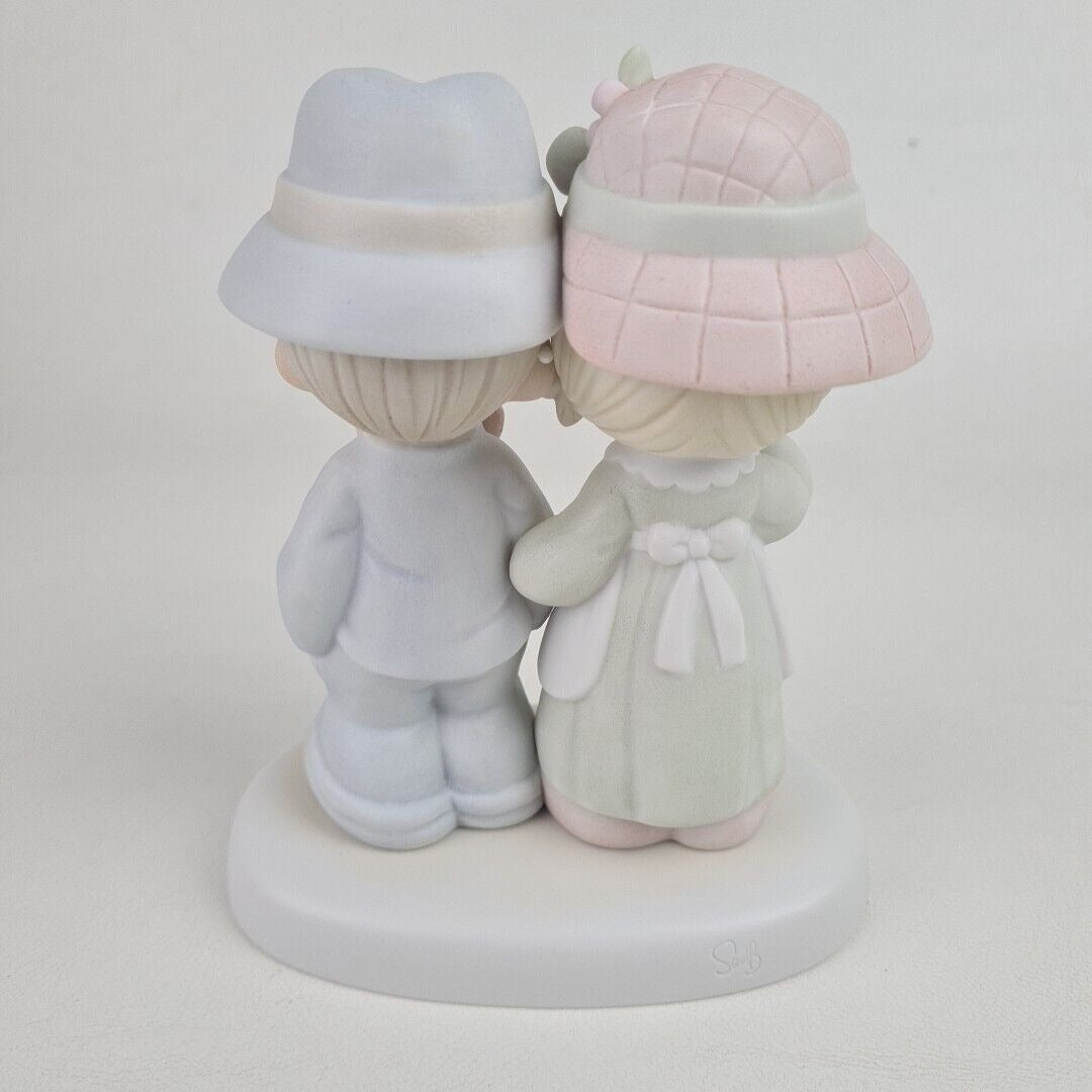 Precious Moments 100498 God Bless Our Family Collectible Porcelain Figure