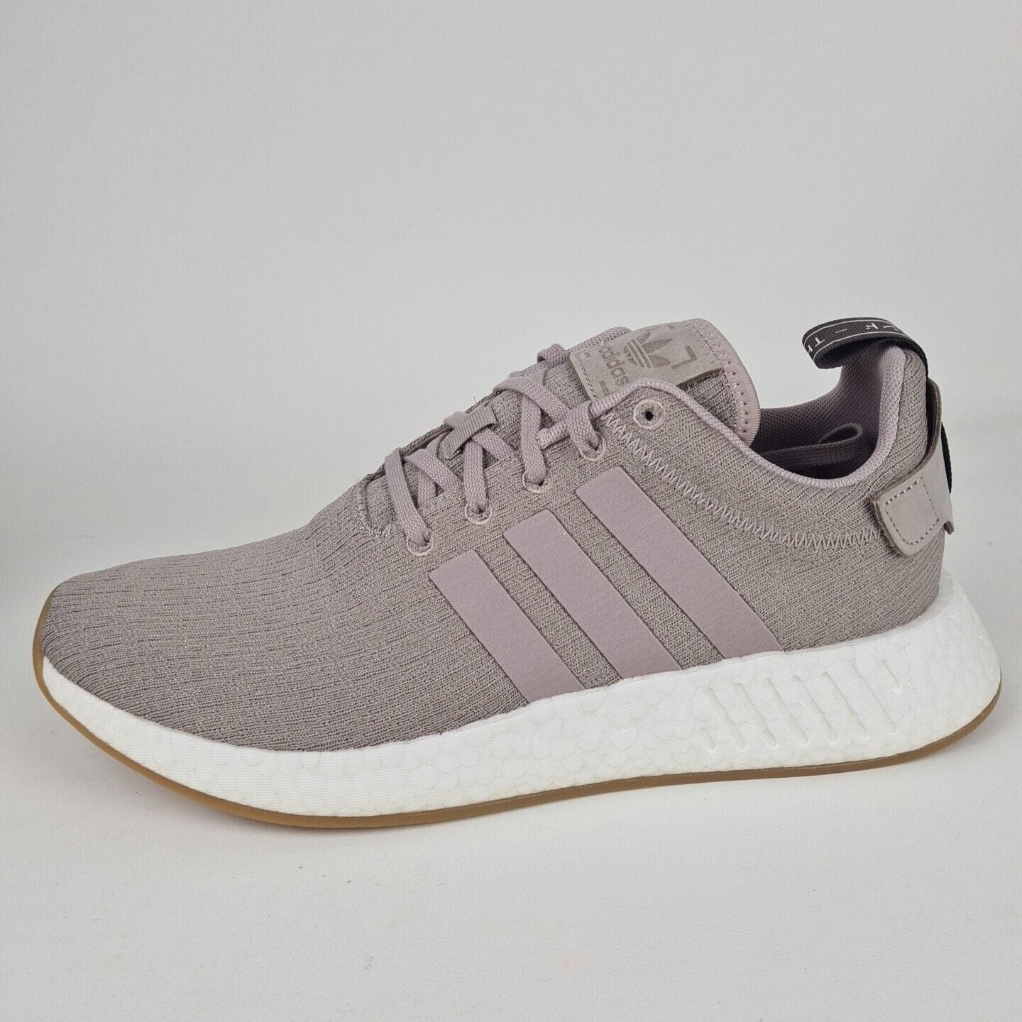 Adidas Original NMD R2 Grey Brown CQ2399 Mens Running Sneakers Shoe Size 8.5