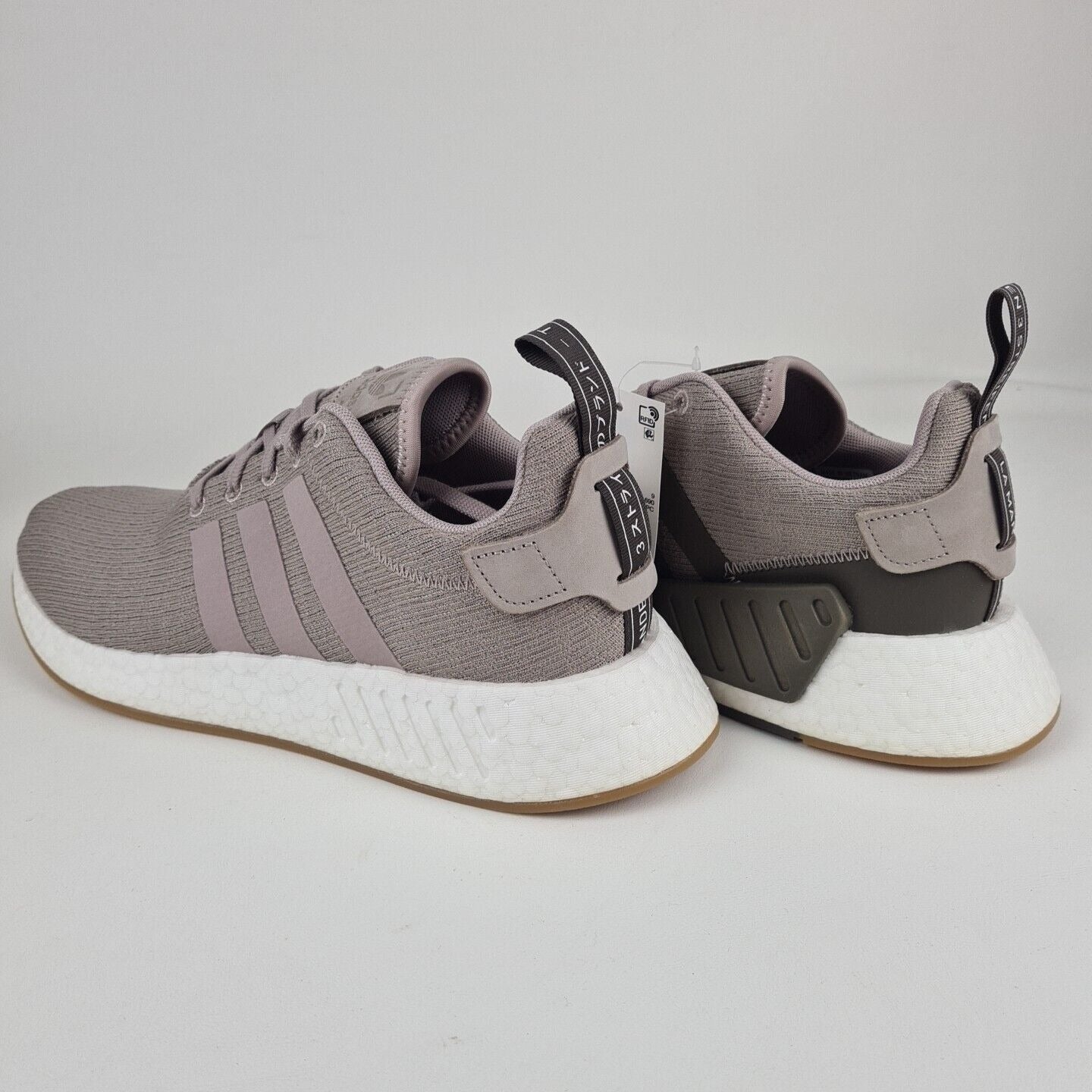 Adidas Original NMD R2 Grey Brown CQ2399 Mens Running Sneakers Shoe Size 8.5