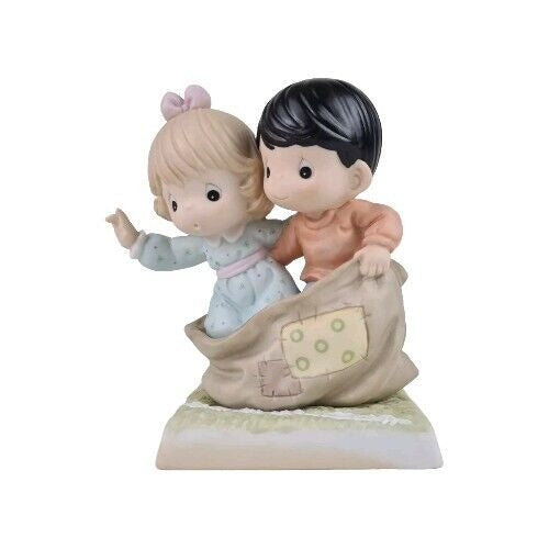 Precious Moments 635030 "I Couldn't Make It Without You" Boy & Girls Figurine