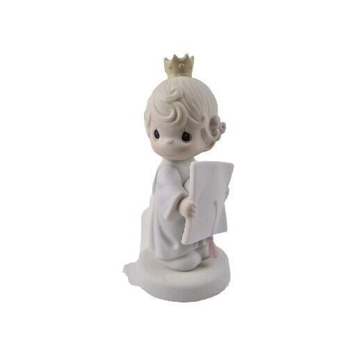 Precious Moments 106208 Congratulations Princess 1986 Porcelain Girl Figurine