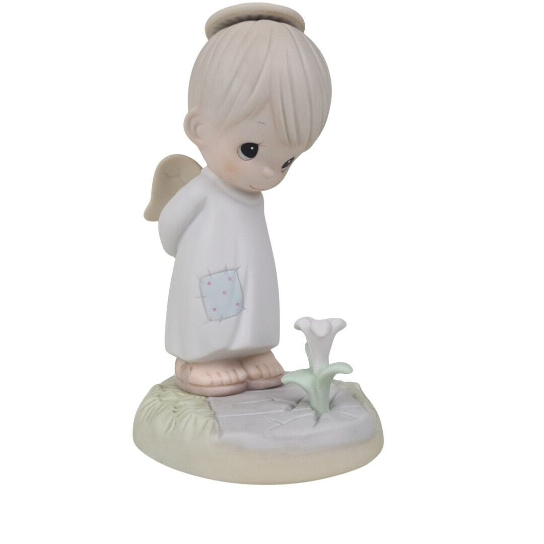 Precious Moments 531928 Death Can't Keep Him In The Ground Porcelain Figurine