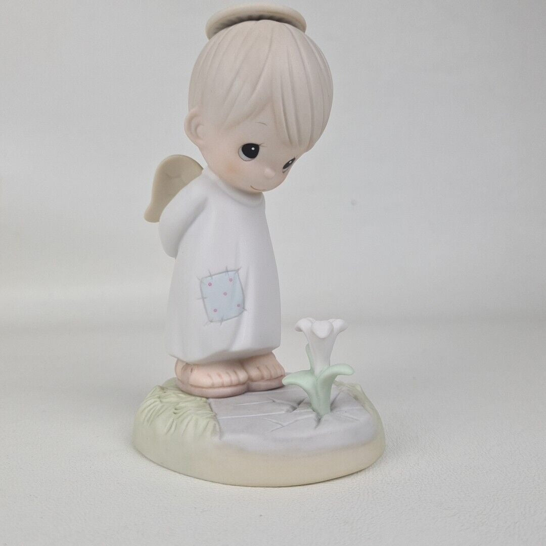 Precious Moments 531928 Death Can't Keep Him In The Ground Porcelain Figurine