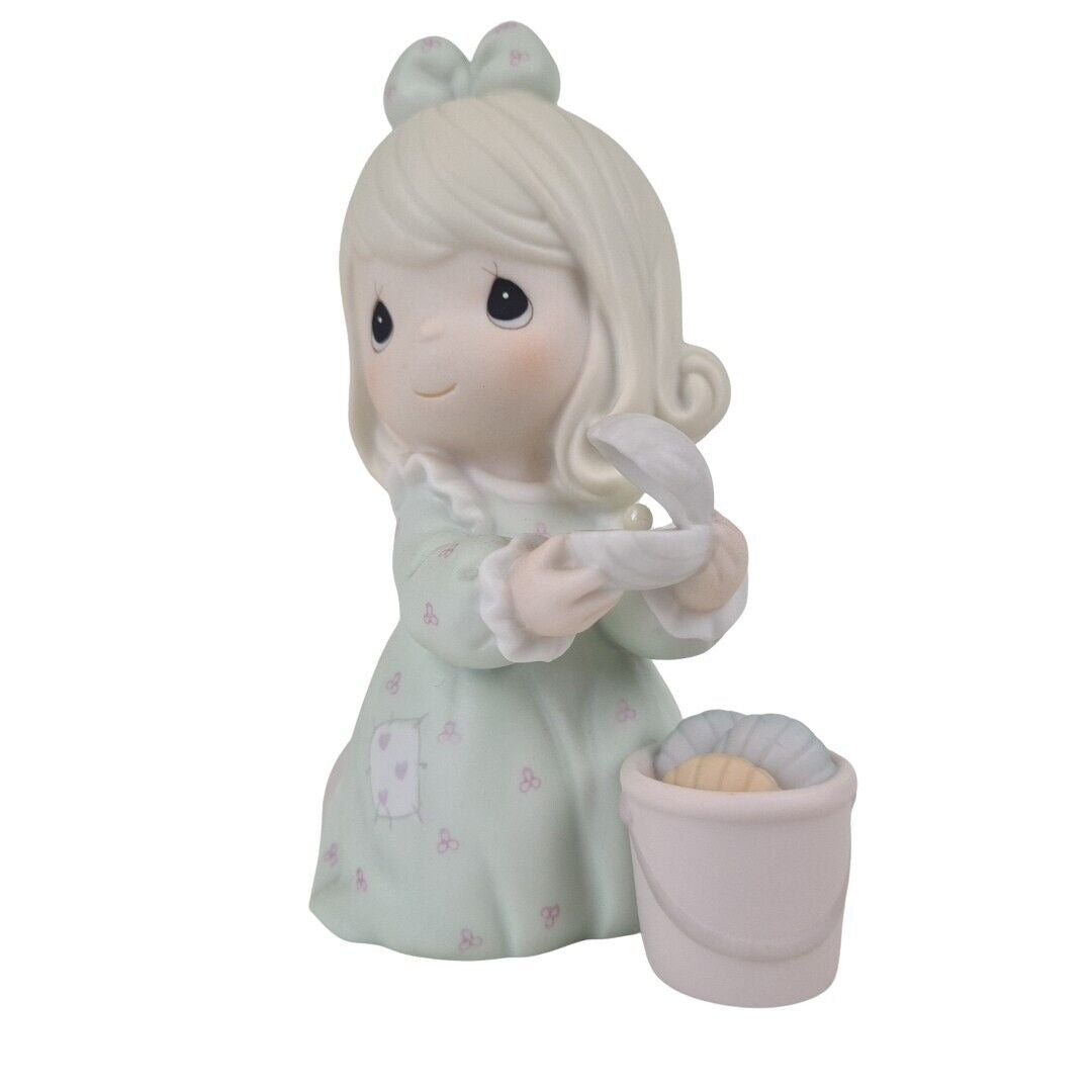 Precious Moments 531111 “It’s No Secret What God Can Do” Porcelain Figurine