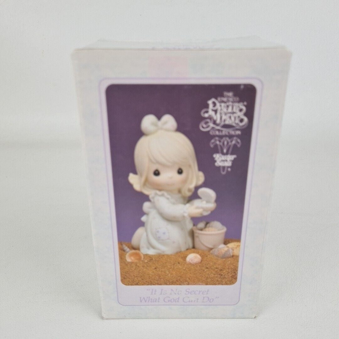 Precious Moments 531111 “It’s No Secret What God Can Do” Porcelain Figurine