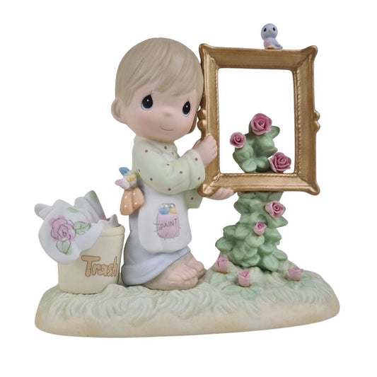 Precious Moments E2823R To God Be The Glory Porcelain Figurine Limited Ed