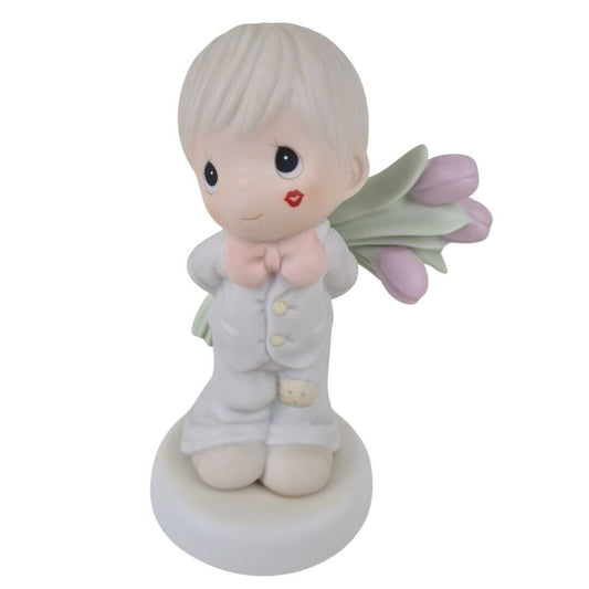 Precious Moments 306959 For The Sweetest Tu-lips In Town Porcelain Figurine