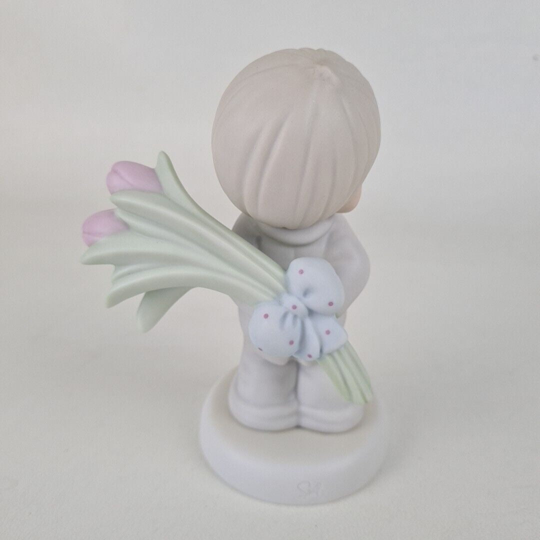 Precious Moments 306959 For The Sweetest Tu-lips In Town Porcelain Figurine