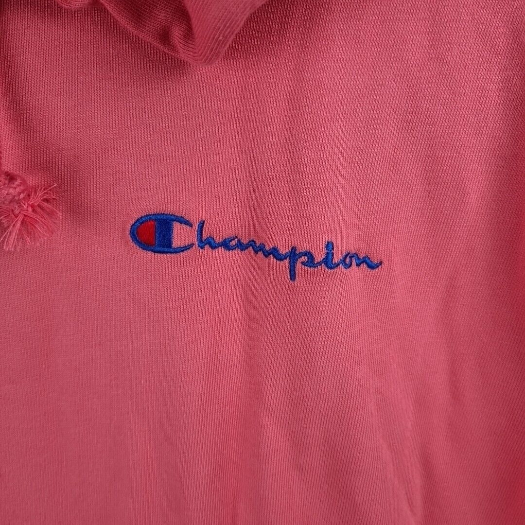 Champion 549724 Life Jersey Hoodie Citrus Pink Men Heavyweight Heritag SZ 2XL