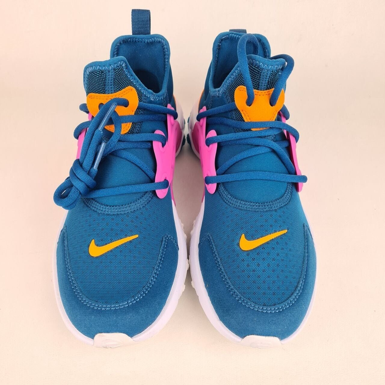 Nike React Presto GS Womens Shoes BQ4002 300 Running Athletic Blue SZ 5Y = 6.5 W