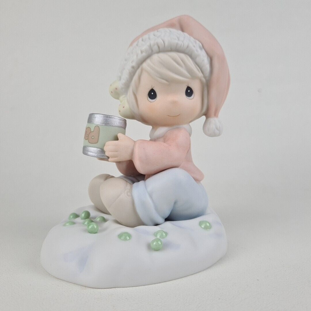 Precious Moments 455768 Peas On Earth Last Forever Vintage Porcelain Figurine