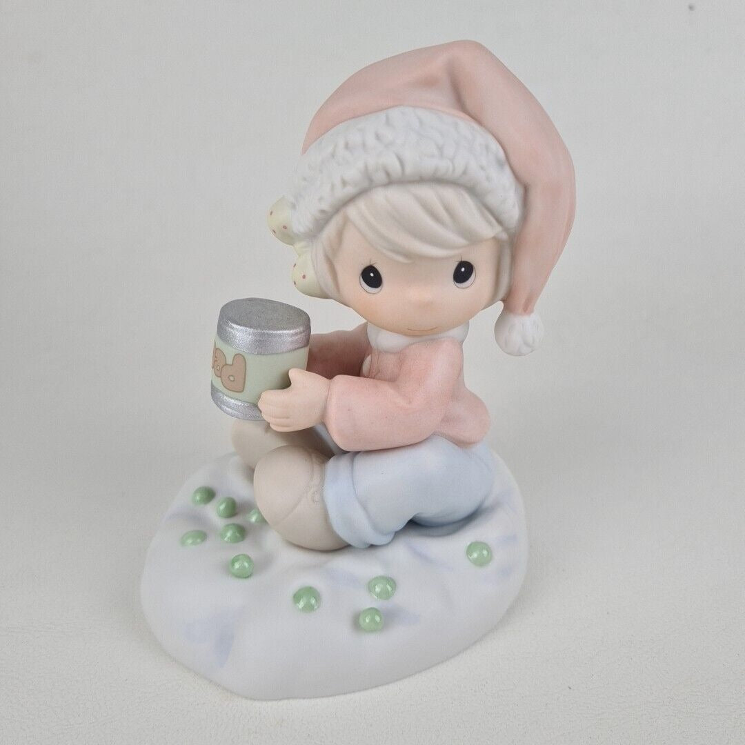 Precious Moments 455768 Peas On Earth Last Forever Vintage Porcelain Figurine