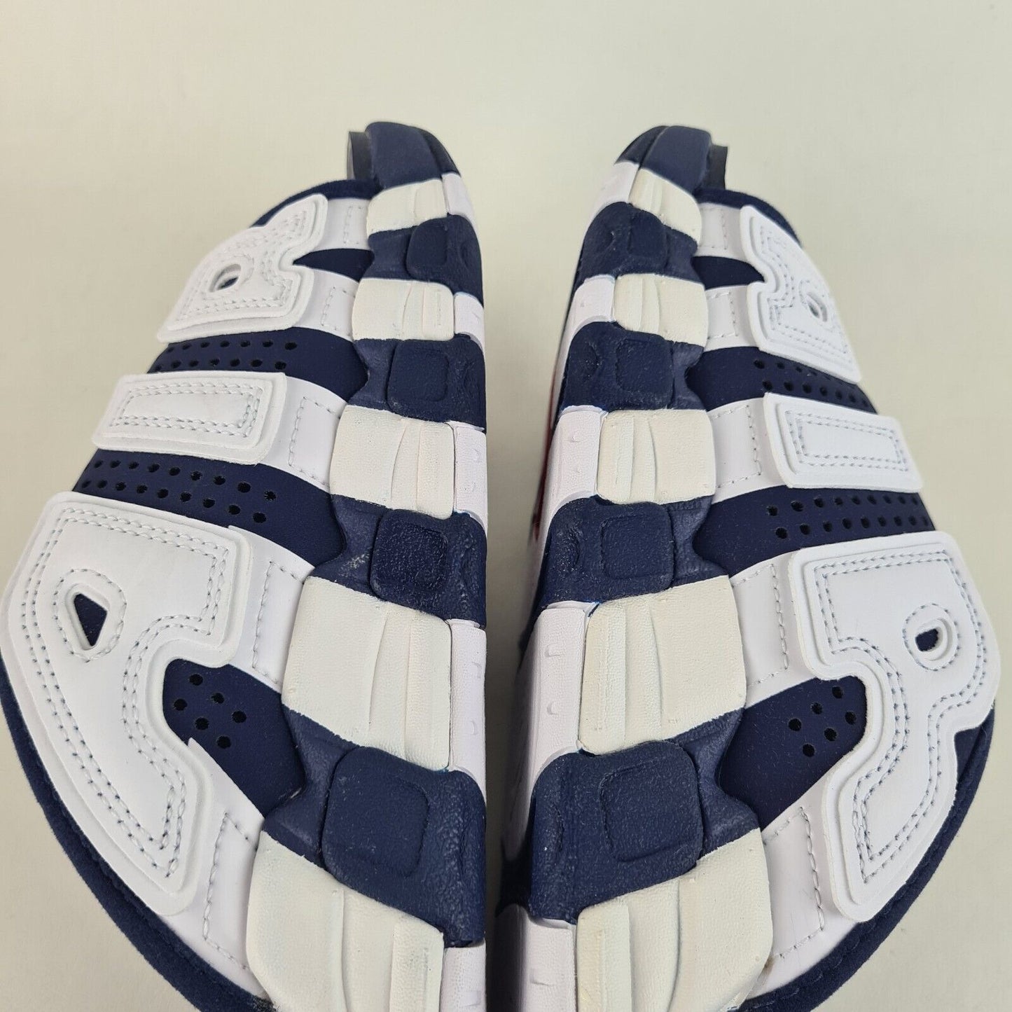 Nike Air More Uptempo Slide NA Olympic Sandal Blue FQ8700 400 Men's Size 8