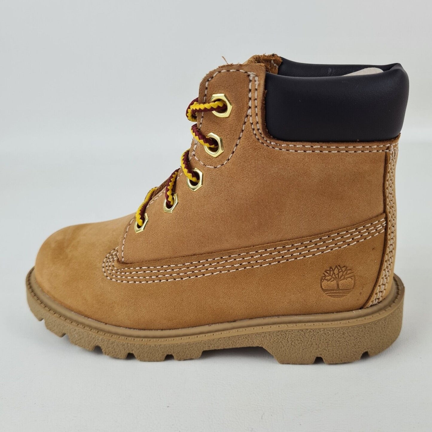 Timberland 6 IN Classic Waterproof Toddler Boots 010860 713 Weat Nubuck Sz 6