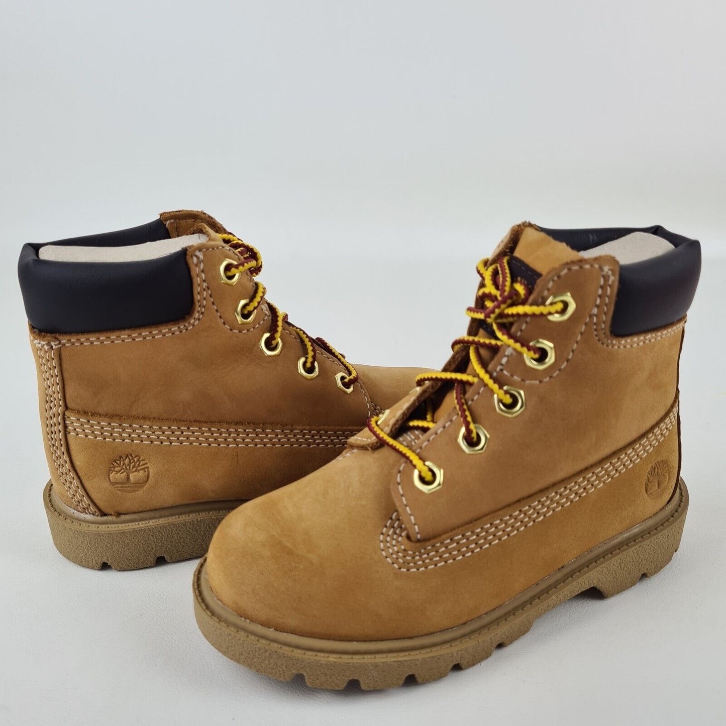 Timberland 6 IN Classic Waterproof Toddler Boots 010860 713 Weat Nubuck Sz 6