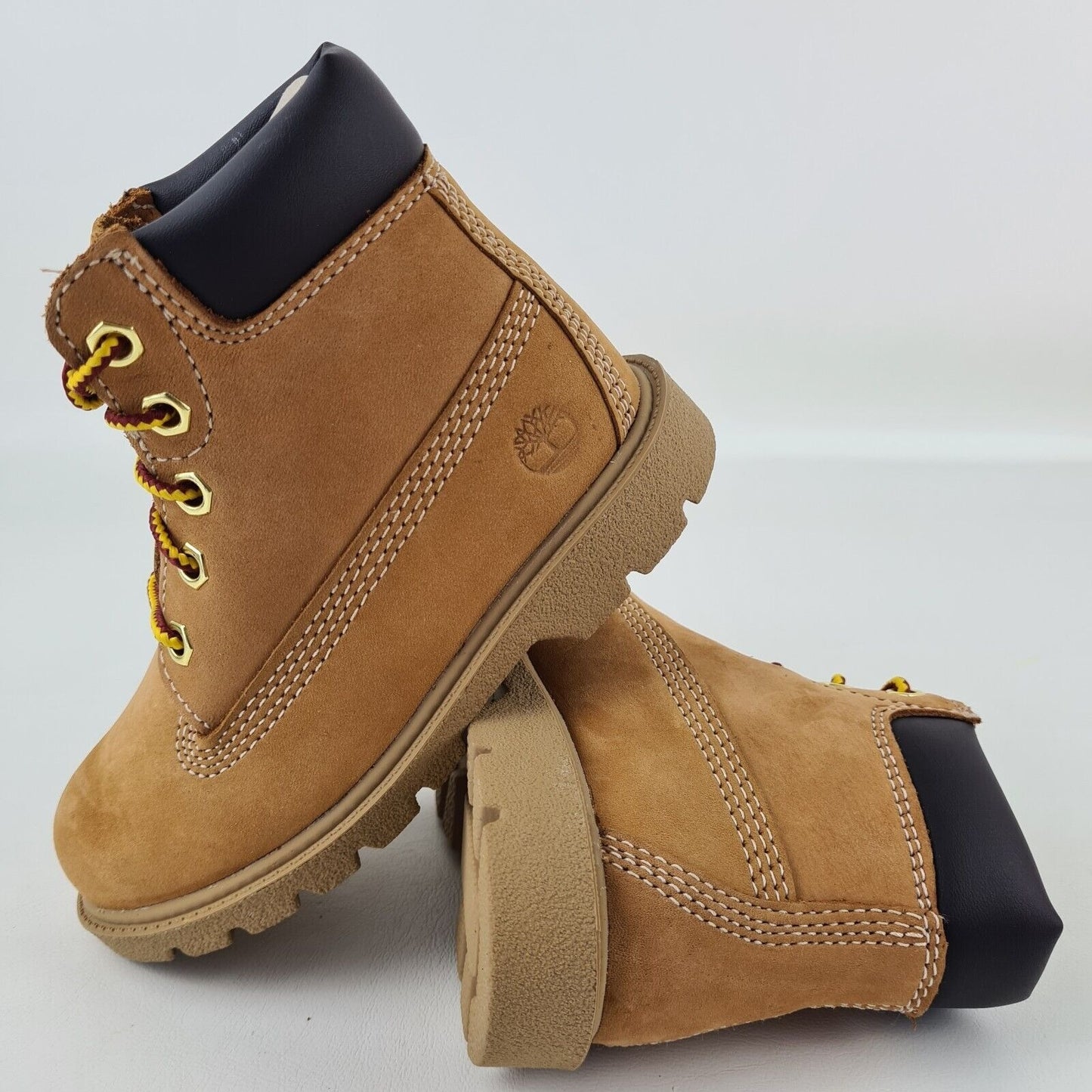 Timberland 6 IN Classic Waterproof Toddler Boots 010860 713 Weat Nubuck Sz 6