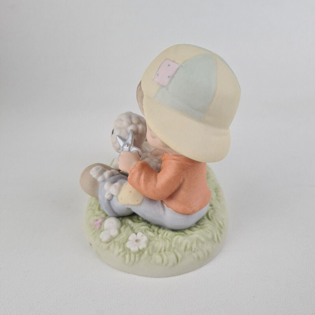 Precious Moments 539910 Shear Happiness And Hare Cuts Country Lane Figurine